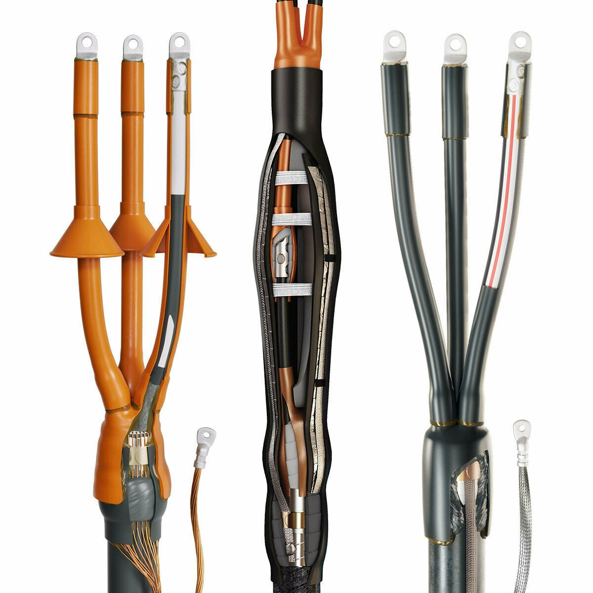 Муфты кабельные 3ПКВ(Н)тпБ-1 нг-LS