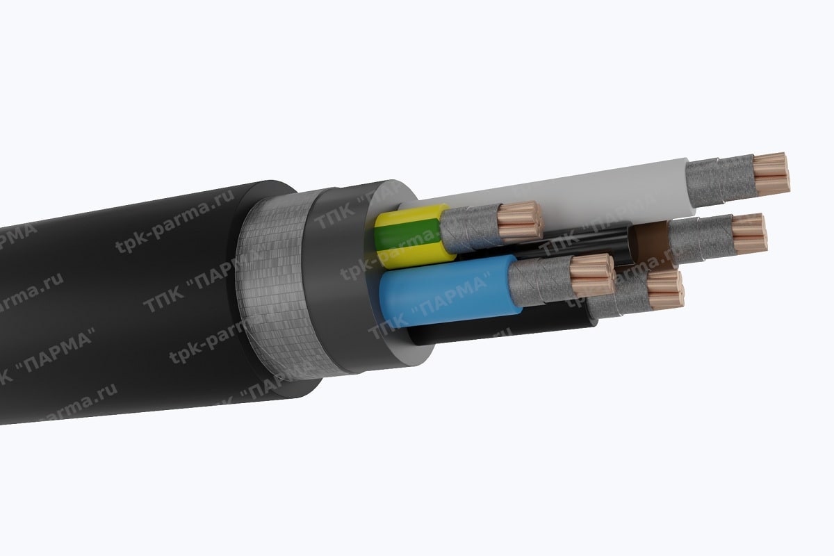 Фотография провода Кабель ПвВГнг(A)-FRLS 5х4 - 1кВ