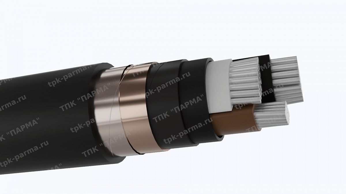 Фотография провода Кабель АВВГЭнг(A)-LS-ХЛ 3х70 - 1кВ